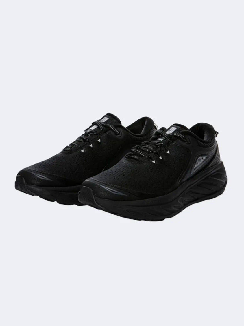 Slip On Running Shoe Erke Cross Country Women Running Shoes Black/Charcoal