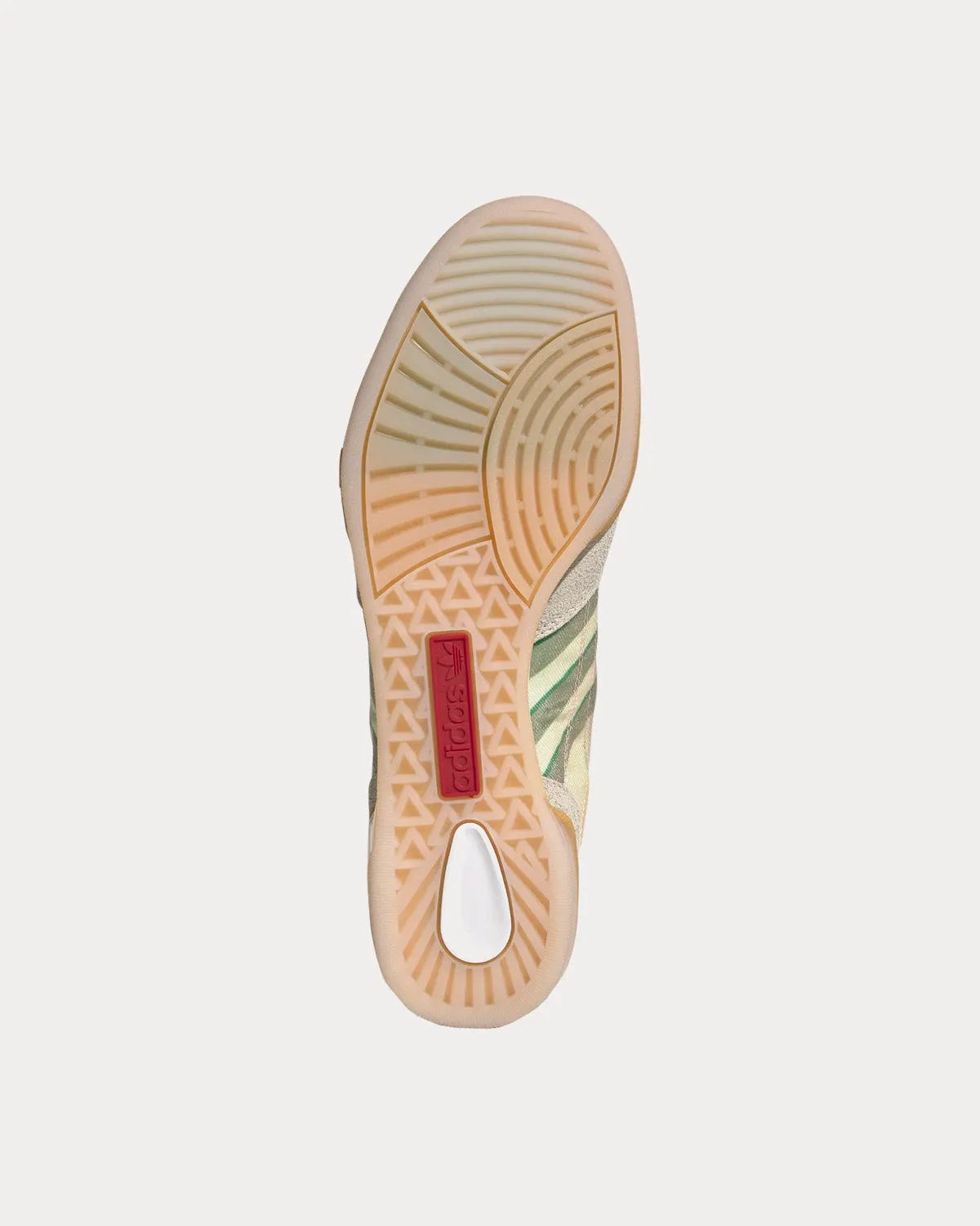 Adidas Terrex Shoes Squash Polta AKH Cream White / Sesame / Bold Green Low Top Sneakers