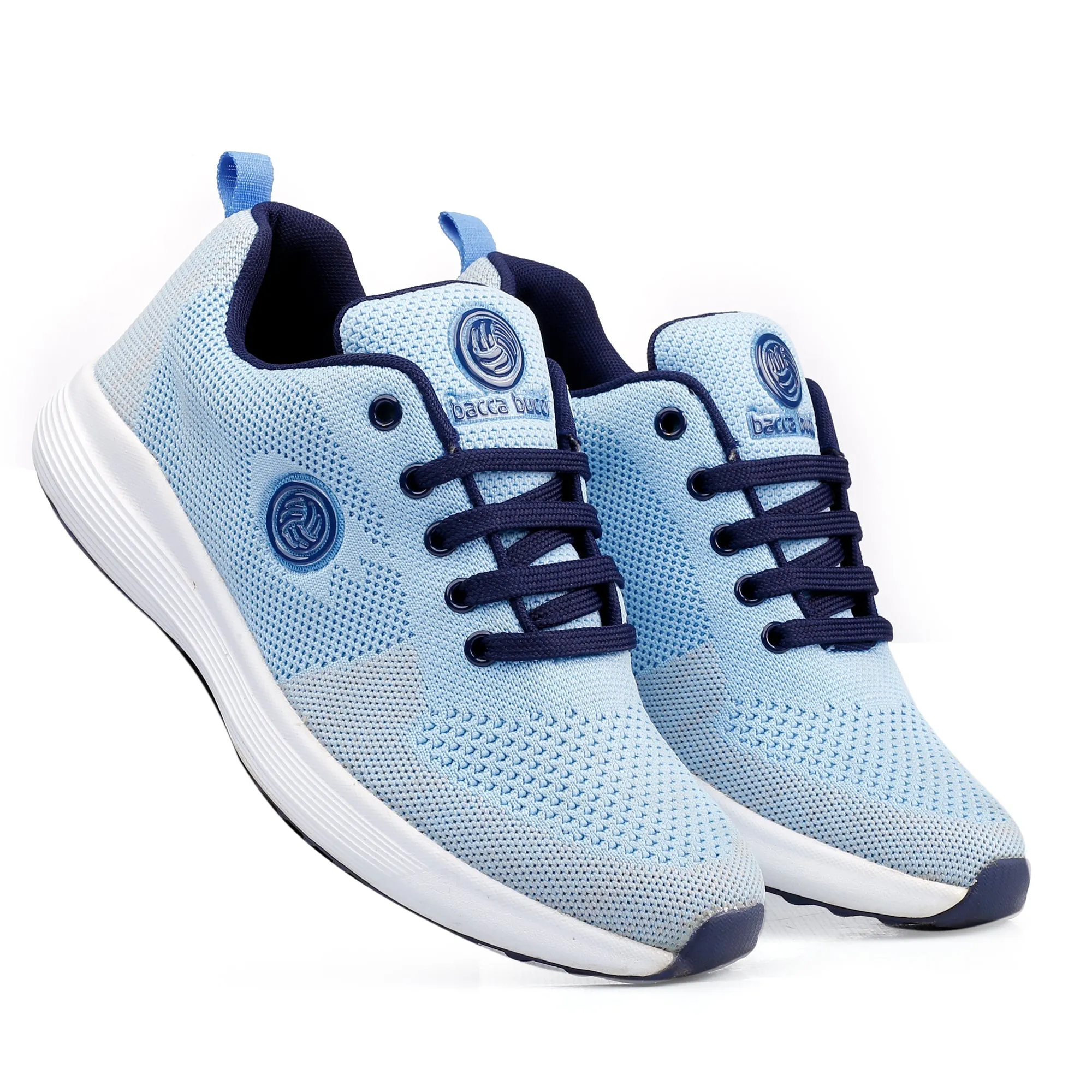 Bacca Bucci TOKYO Women Shoes | Sky Blue Casual Sneakers For Women Footwear Running Shoes