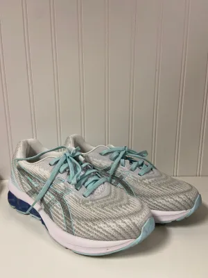 Asics Gel-nimbus 27 Running Shoe Blue & Grey Shoes Athletic Asics, Size 7