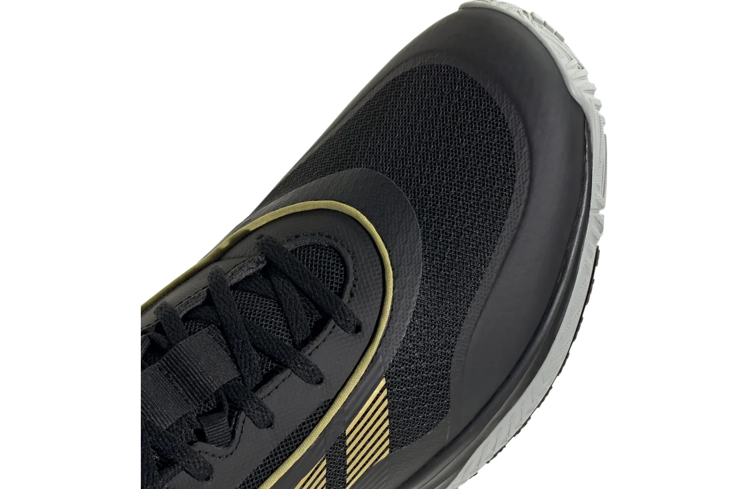 .ADIDAS Own The Game 3.0 Core Black / Gold Metallic - (IF4566) - OG3- R1L3 Adidas 5 10 Shoes