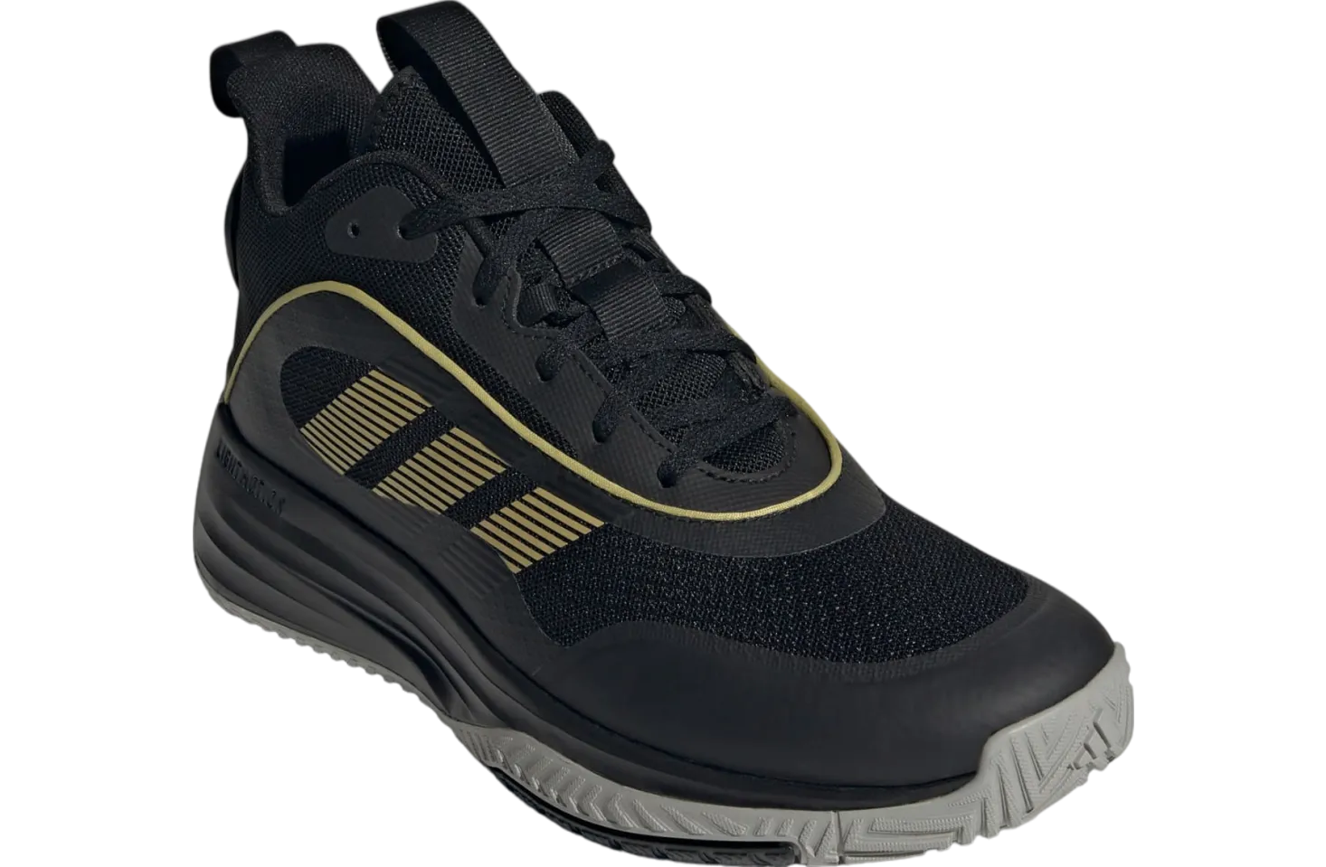 Adidas Vl Court Shoes .ADIDAS Own The Game 3.0 Core Black / Gold Metallic - (IF4566) - OG3- R1L3