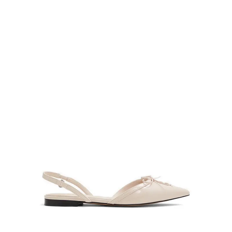 Farabriver Ballerinas & Mary Janes - Other Beige Slip On Wide Fit