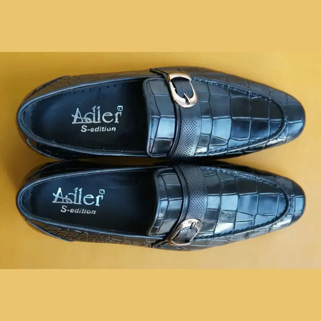 Belgian Loafers New York Adler Shoe - AS 2559 -Blk