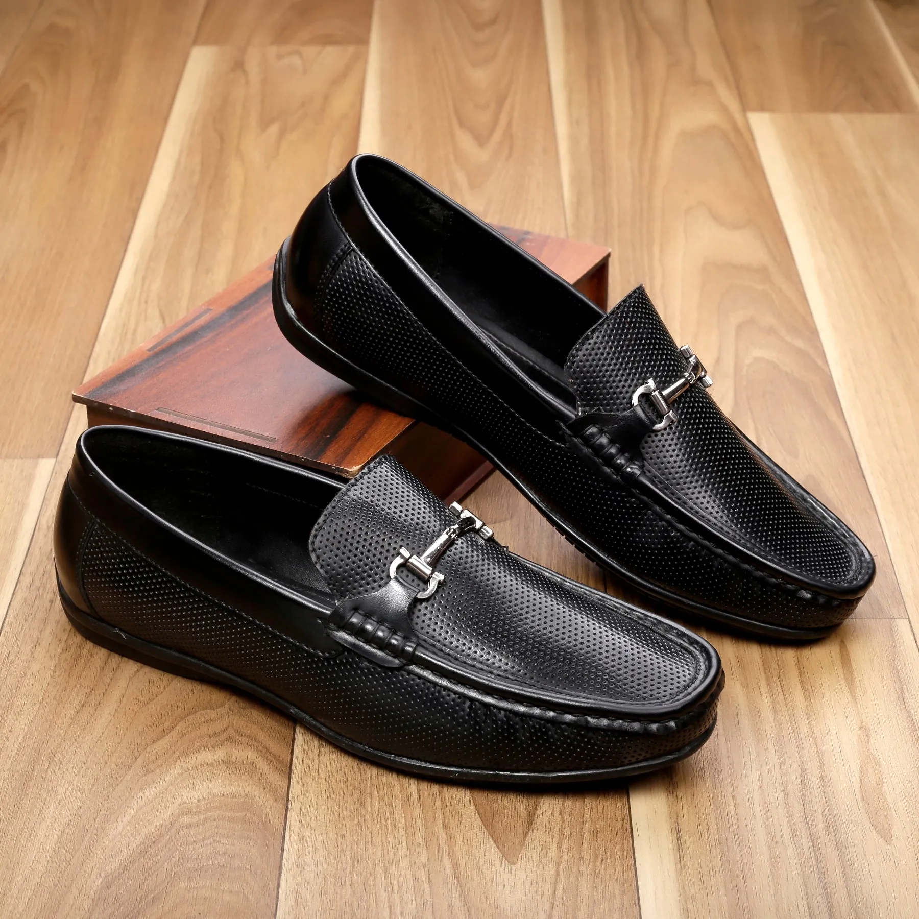 Loafers Fall 2024 Bacca Bucci PARIS Loafers Moccasins Shoes for Men with Elegant Buckle