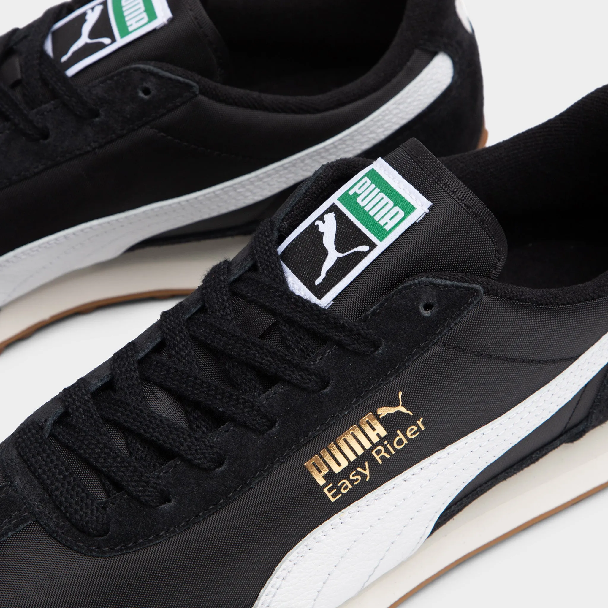 Puma Easy Rider Black / White Puma Cat Future Shoes