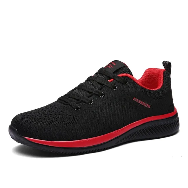 Men Sneakers Breathable Air Mesh Outdoor Sport Shoes Recommended Running Shoes For Shin Splints