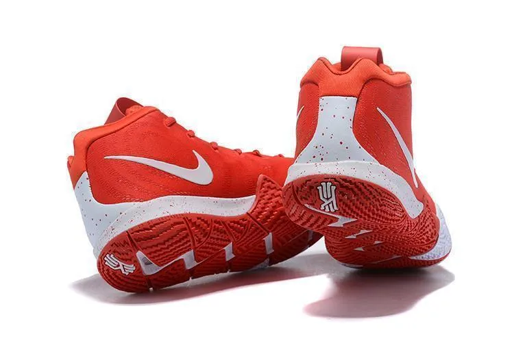 Nike Kyrie 4 Red White Men Basketball Shoes Sale Size US 7-12 Asics Gel-venture 6 Mx Running Shoes