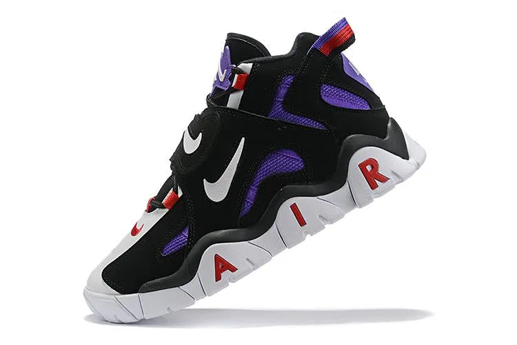 Old School Asics Shoes Nike Air Barrage Mid 'Raptors' Sneaker Shoes Sale Men Size 7-12