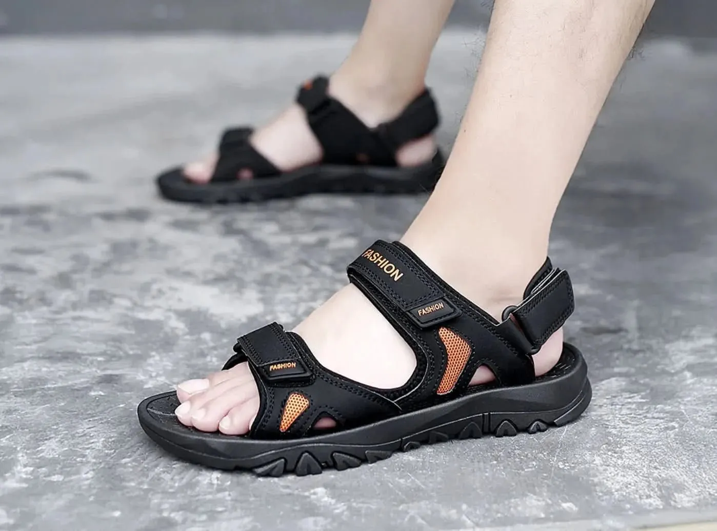 Best Waterproof Sneaker Sandals FitVille Men's Casual Beach Sandals