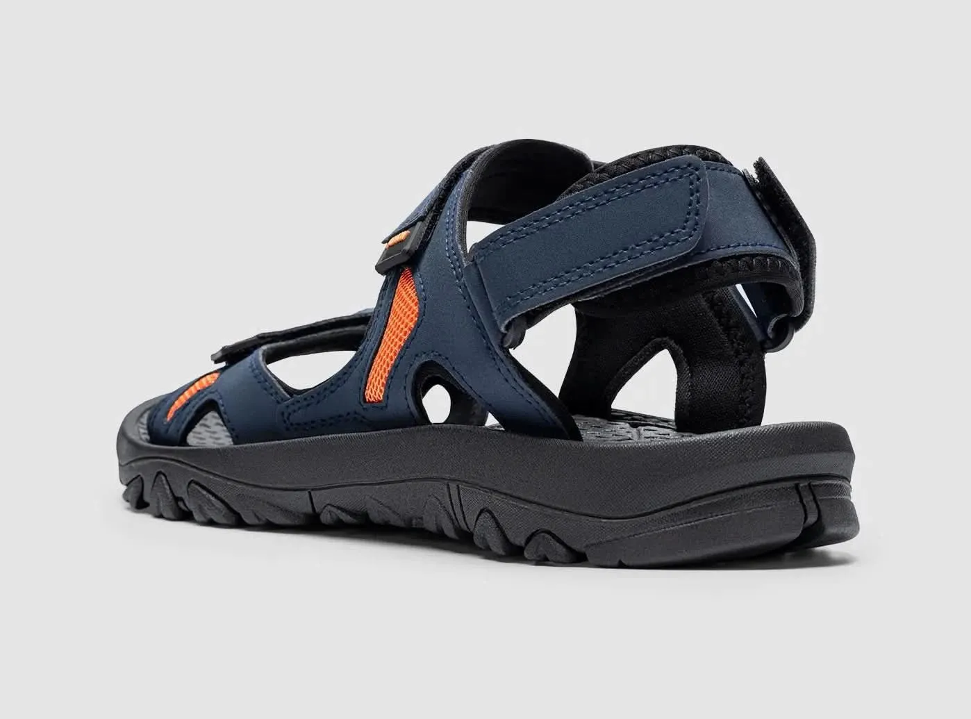 Sandals Map FitVille Men's Casual Beach Sandals