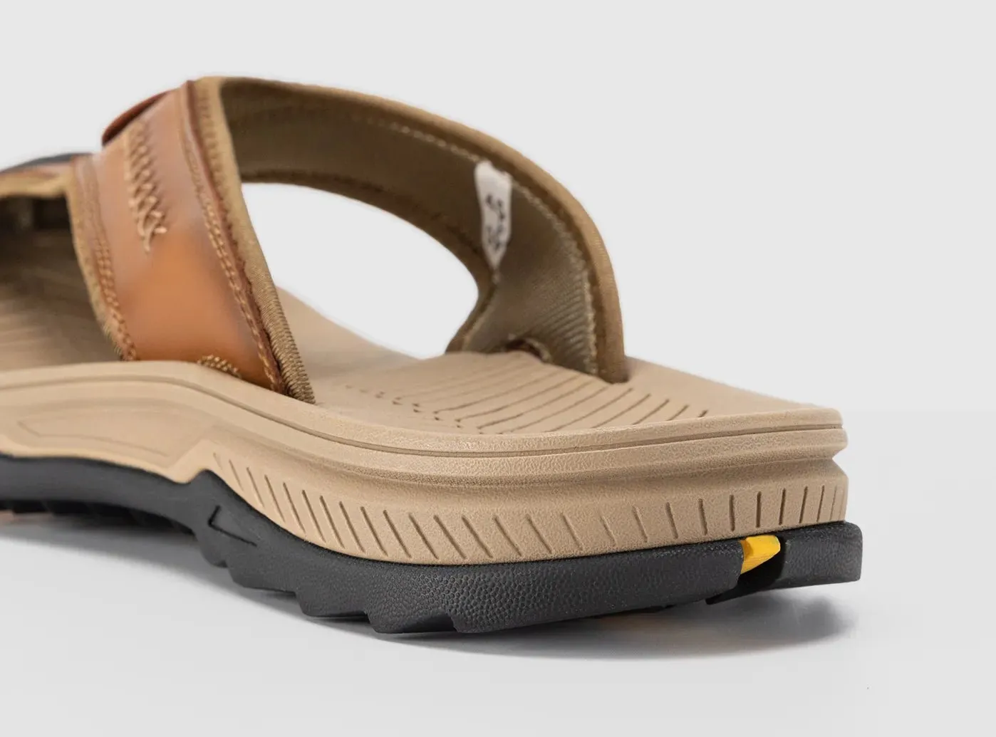 FitVille Men's GuardToe Flip Flops Sandals With The Best Support