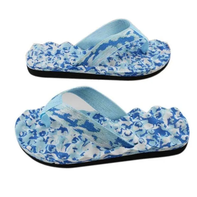 JAYCOSIN Beach Flip Flops Women Shoes Summer Sandals Sandals slippers women indoor & outdoor Flip-flop zapatos de mujer slides 1 Flat Satin Shoes