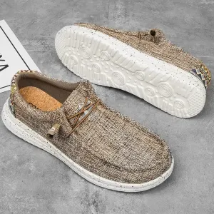 Canvas Men Shoes New Male Loafer S4708776 Best Casual Shoes For Hiking