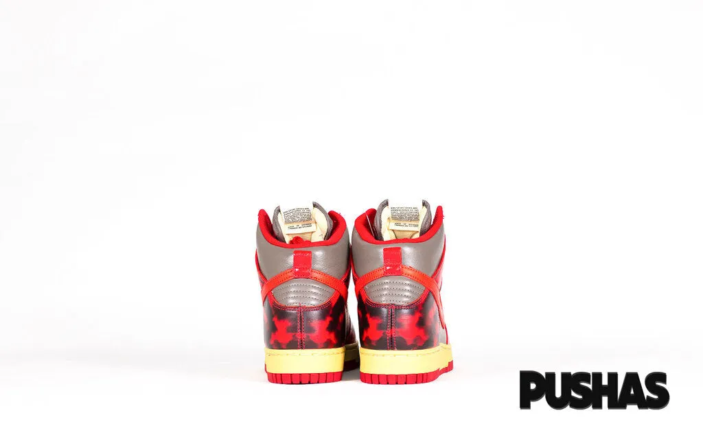 Trail Shoe Asics Dunk High 1985 'Red Acid Wash'