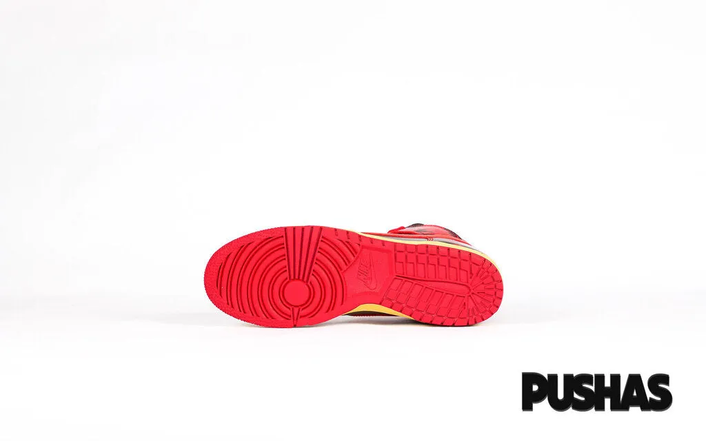 Asics Gel Fit Tempo 2 Fitness Shoe Dunk High 1985 'Red Acid Wash'