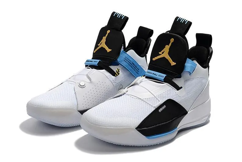 Nike Air Jordan 33 White Black Blue Men Shoes Sale Size US 7,8,8.5,9.5,10,11,12 Asics Shoes Ranking