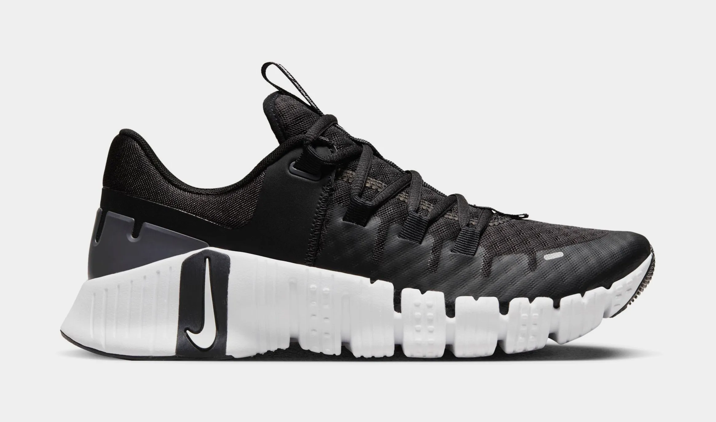 Asics Wrestling Shoes Omniflex Free Metcon 5 Womens Running Shoes (Black/Anthracite/White)