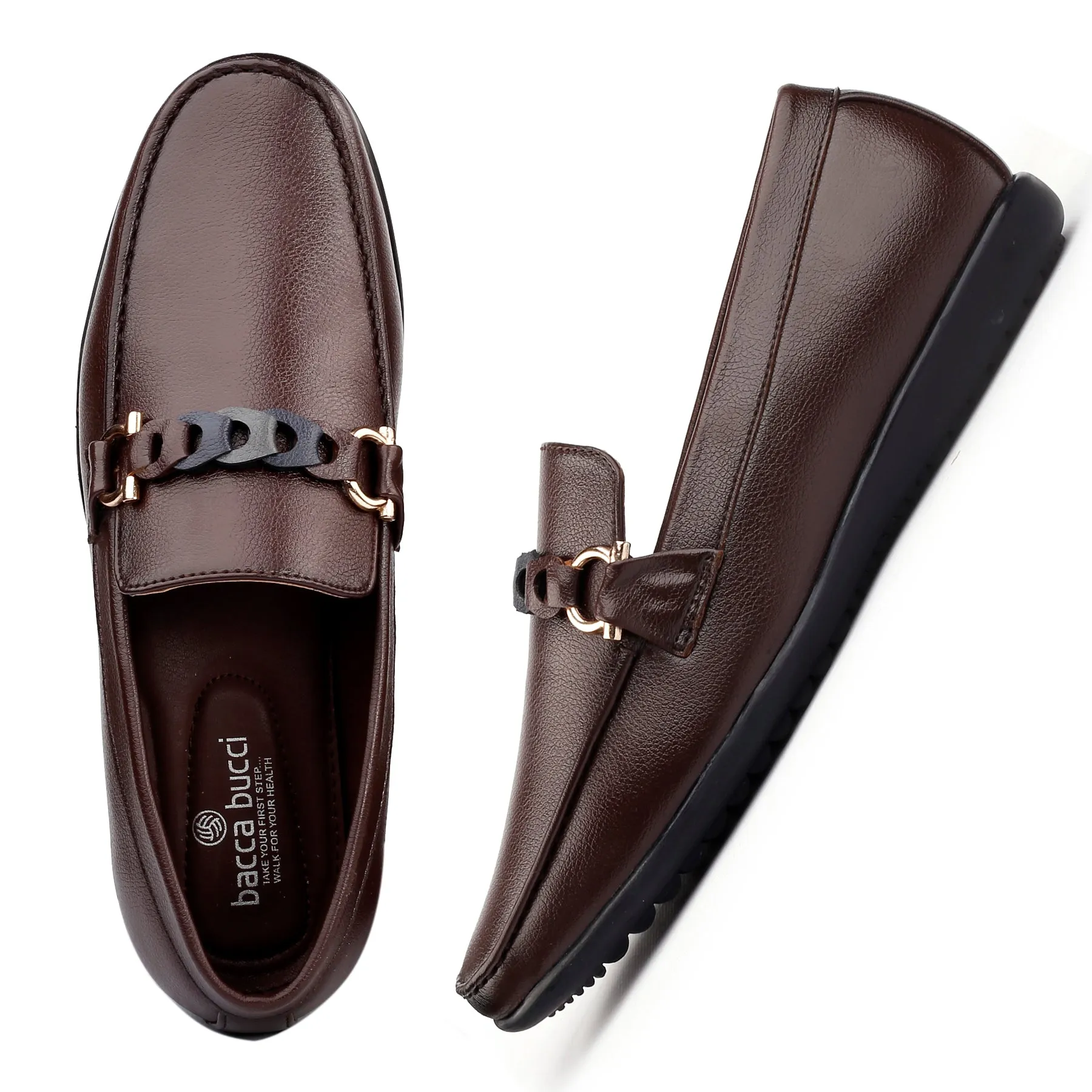 Loafers Tassel Bacca Bucci Men's VEGAS Casual Slip-On Loafers Moccasins Lightweight Driving Shoes