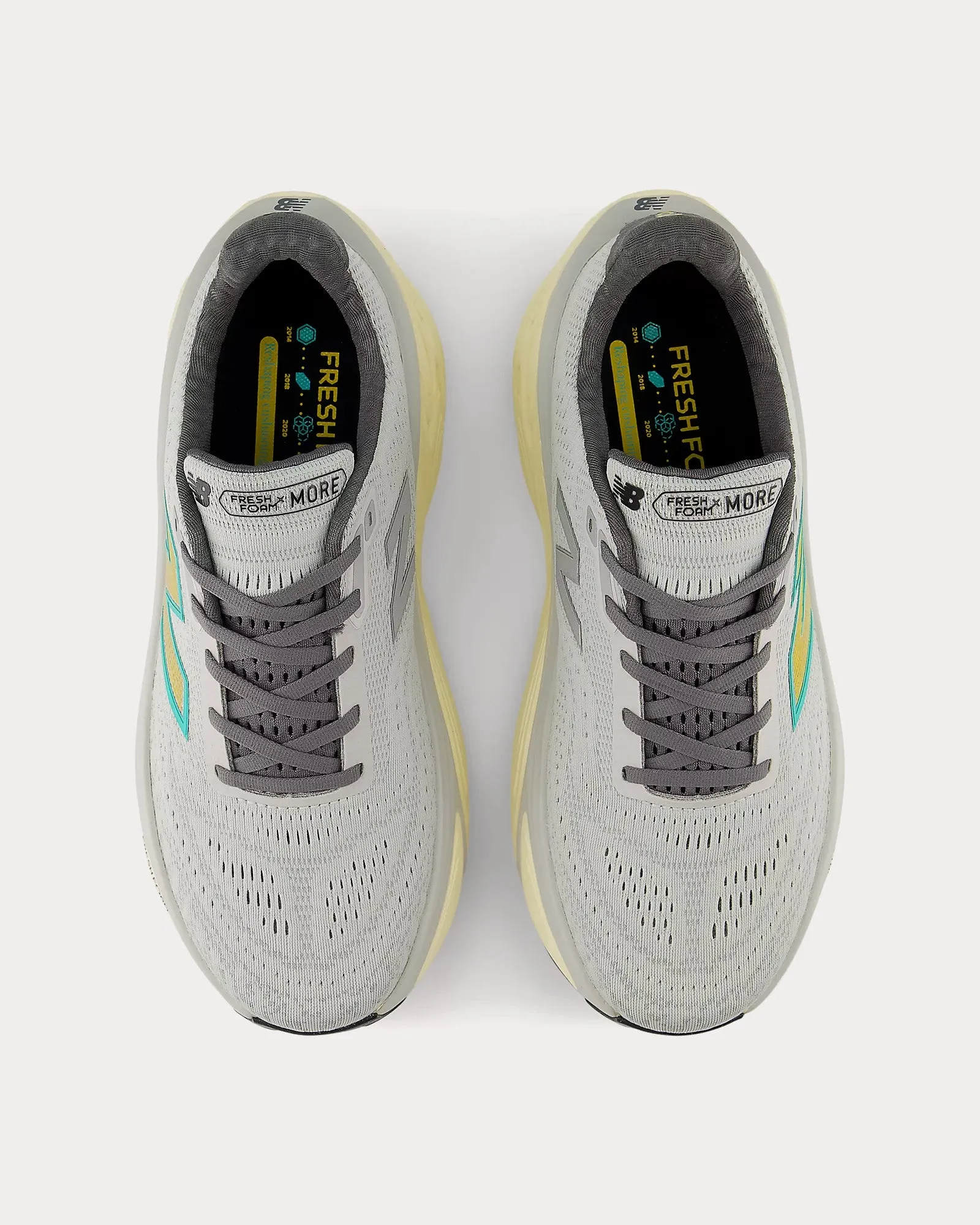 New Balance 880 Men's Fresh Foam X More v5 Brighton Grey / Calcium / Cyber Jade Running Shoes