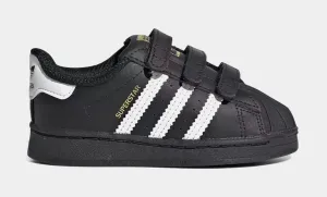 Superstar Infant Toddler Lifestyle Shoes (Black/White) Asos Adidas Shoes