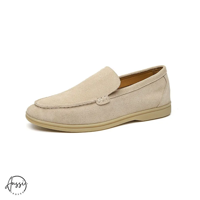 Vincero | Suede Slip-Ons Slip On Work Shoes Composite Toe