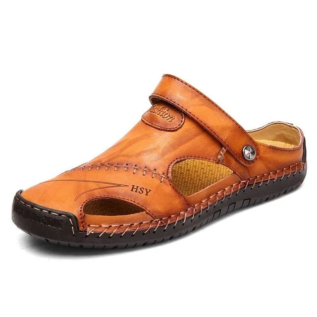 Sandals Royal Caribbean Any ocasin Sandals Men Leather Classic Roman Sandals Slipper Outdoor Sneaker Beach Rubber Flip Flops Men Water Trekking Sandals