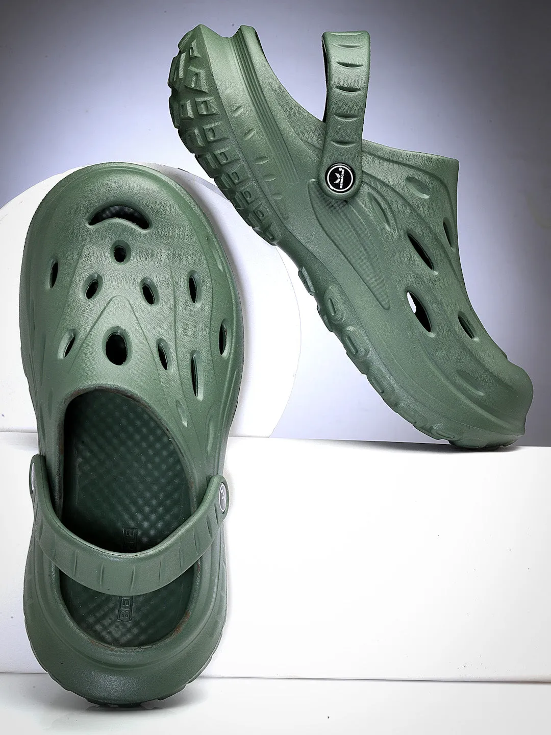 Slider Slippers Bersache Extra Soft Classic Casual with  Regular wear with Ultra Soft & Flexibility Technology Flip Flop for Men's & Boy's (6123-Green)