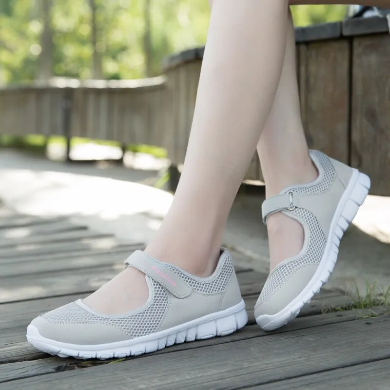 Fshion Sneakers Women Summer Casual Shoes Ladies Trainers Shoes Vulcanize Female Platform Shoes Woman Chaussure Femme mujer Silver Sneakers Chair Yoga