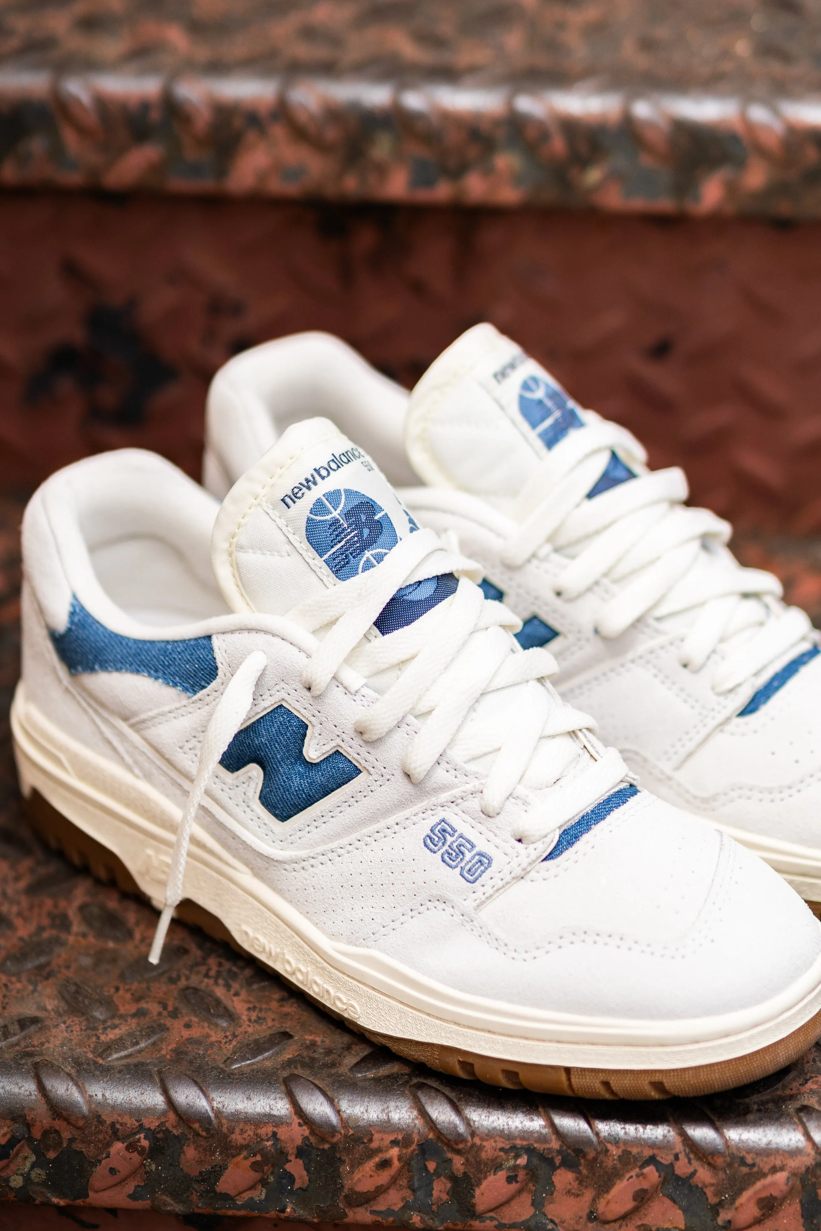 Women's New Balance 550 (Grey/Blue) - BBW550GG New Balance V3 Womens