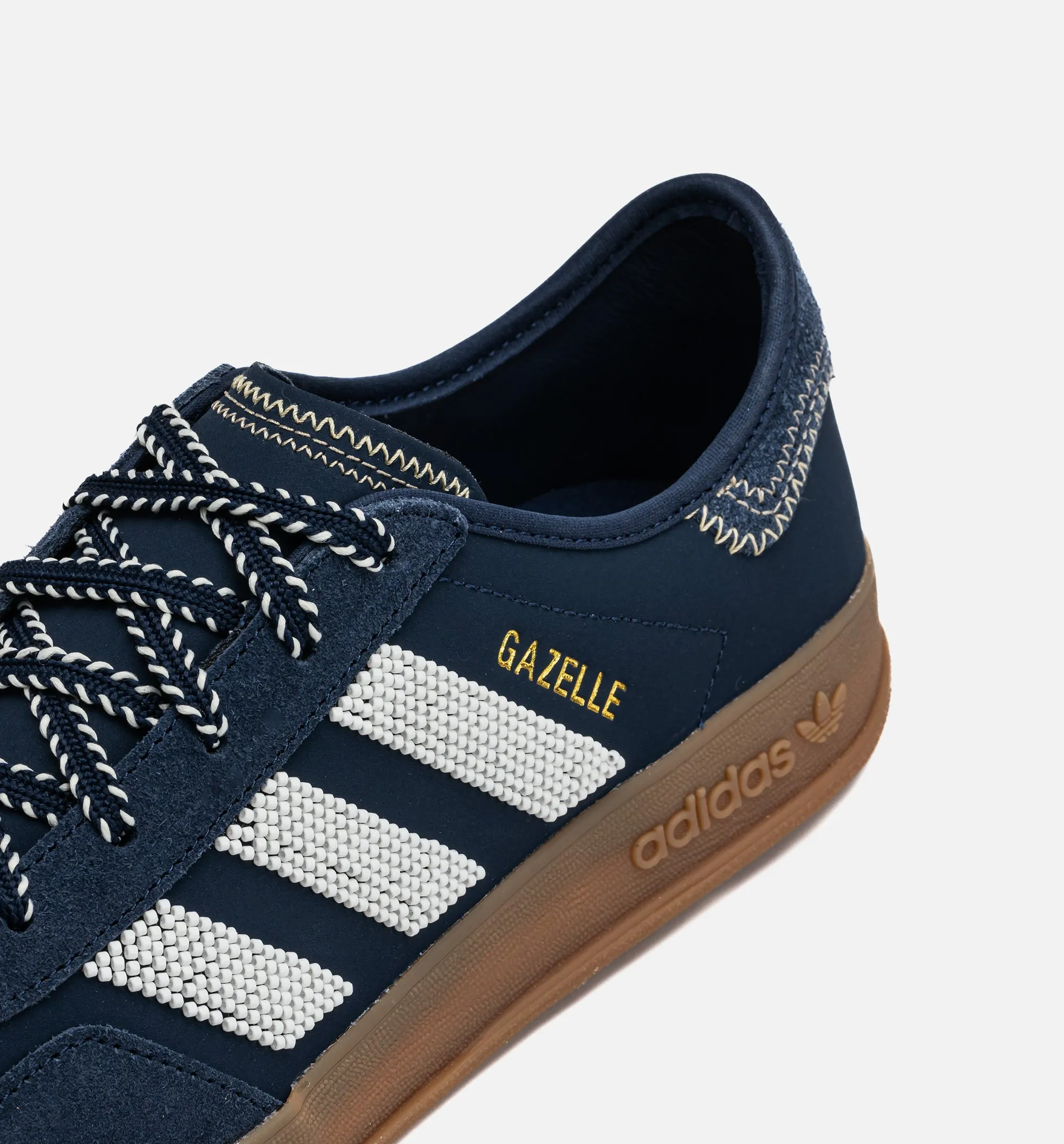 Adidas Barreda Decode Shoes Gazelle Clot Mens Lifestyle Shoe - Navy/Gum