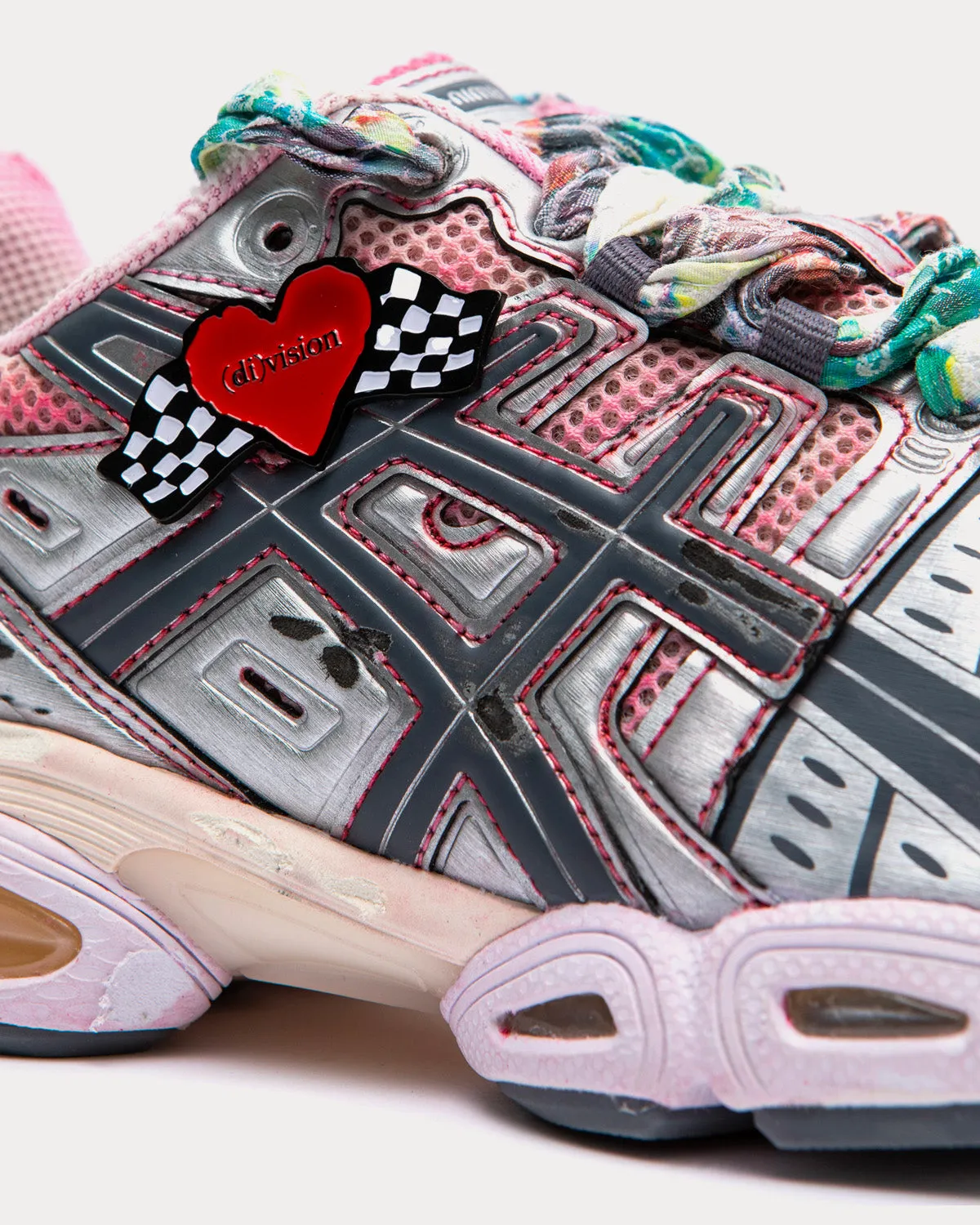 GEL-Nimbus 9 Batic Lace / Wine / Silver Low Top Sneakers Best Asics Neutral Shoe