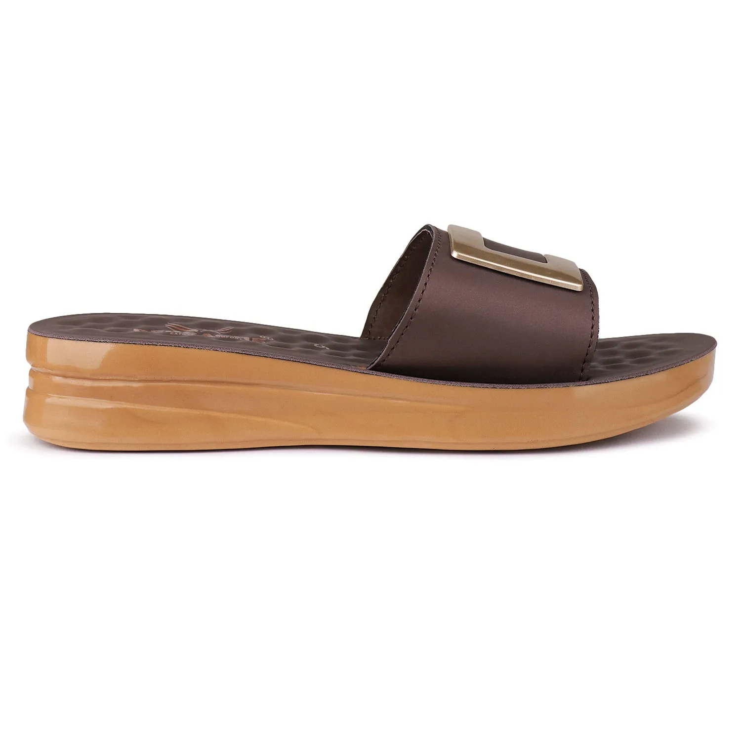 Trashed Slippers Bersache Extra Soft Classic Casual with  Regular wear with Ultra Soft & Flexibility Technology Flip Flop For Women's/Girl's-(6154-Brown)