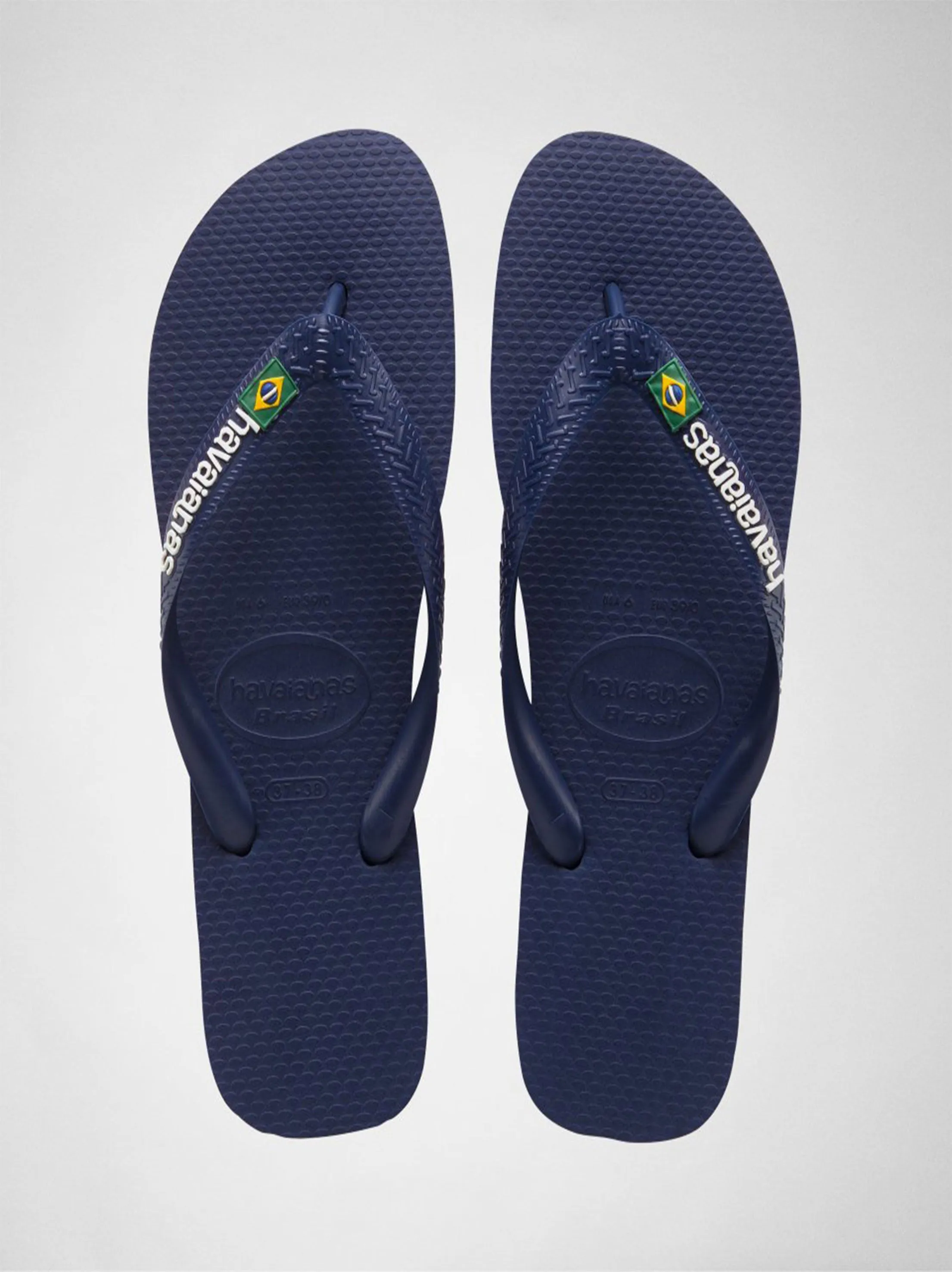 Men's Brand Logo Flip Flop,Navy Tn Slippers