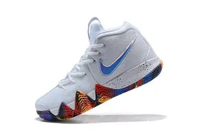 Asics Throwback Wrestling Shoes Nike Kyrie 4 "NCAA TOURNAMENT" White Men Basketball Shoes Sale Size US 7-12