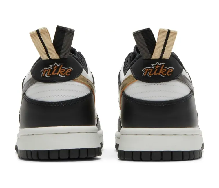 Asics Gel Nimbus 27 Shoes GS Nike Dunk Low (Black/White-Gold)