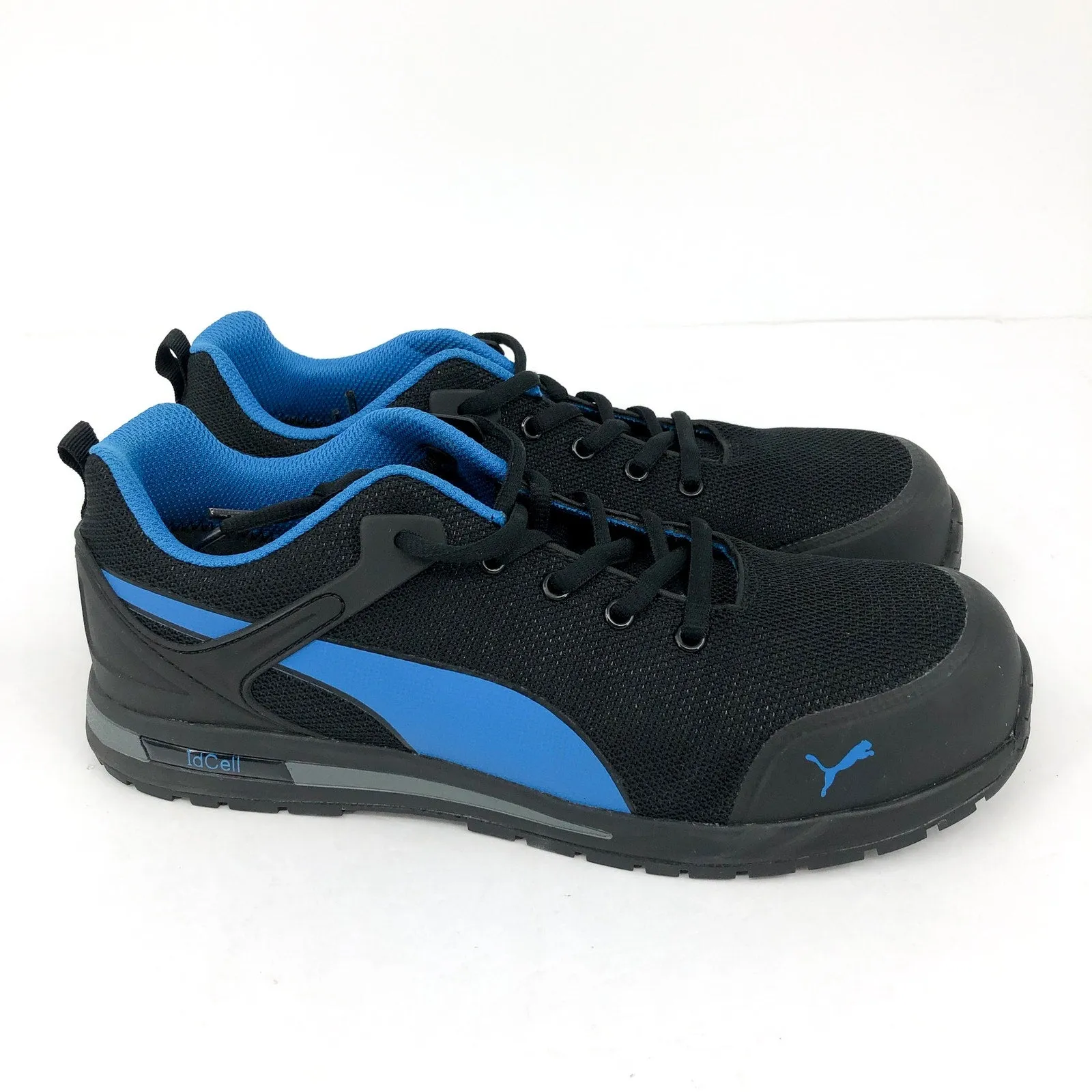 Asics Gt-2000 8 Trail Running Shoes PUMA SAFETY Mens Levity Knit Low Work Shoes 10.5 Black Blue Comp Toe SR EH NIB