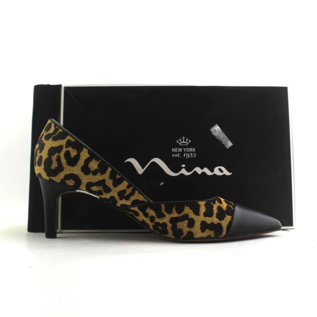 Slide On Heels FRANCO SARTO L-DELIGHT2,BLK/CML H