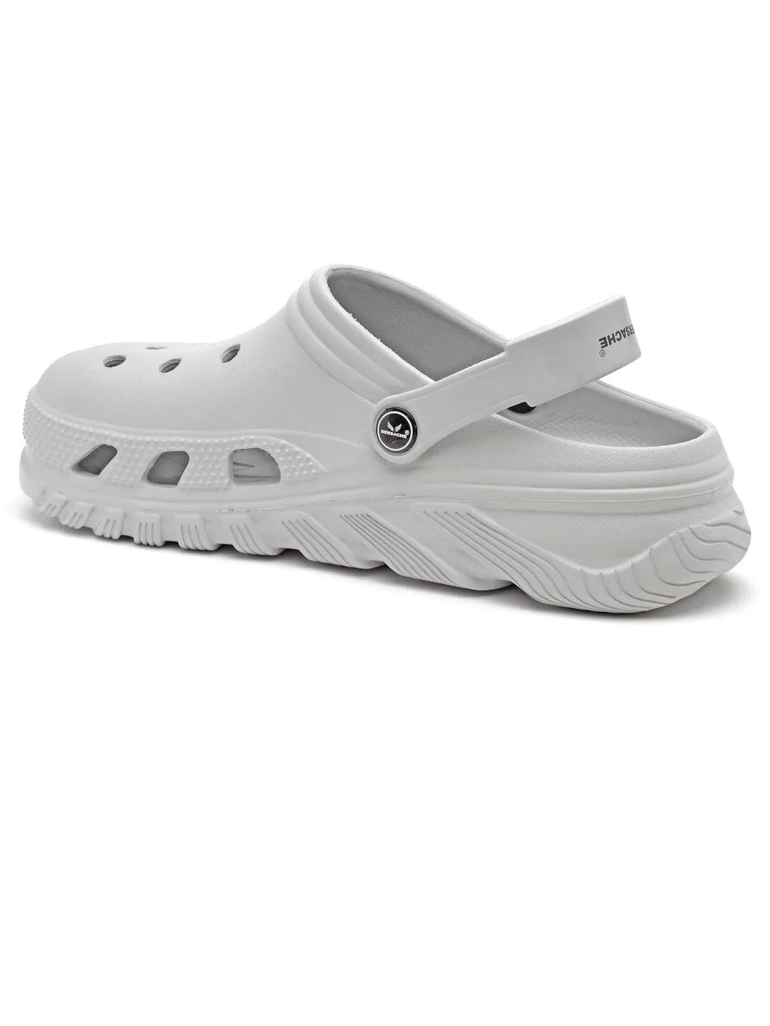 Bedrukte Slippers Bersache Extra Soft Classic Casual with  Regular wear with Ultra Soft & Flexibility Technology Flip Flop for Men's & Boy's (6092-Grey)