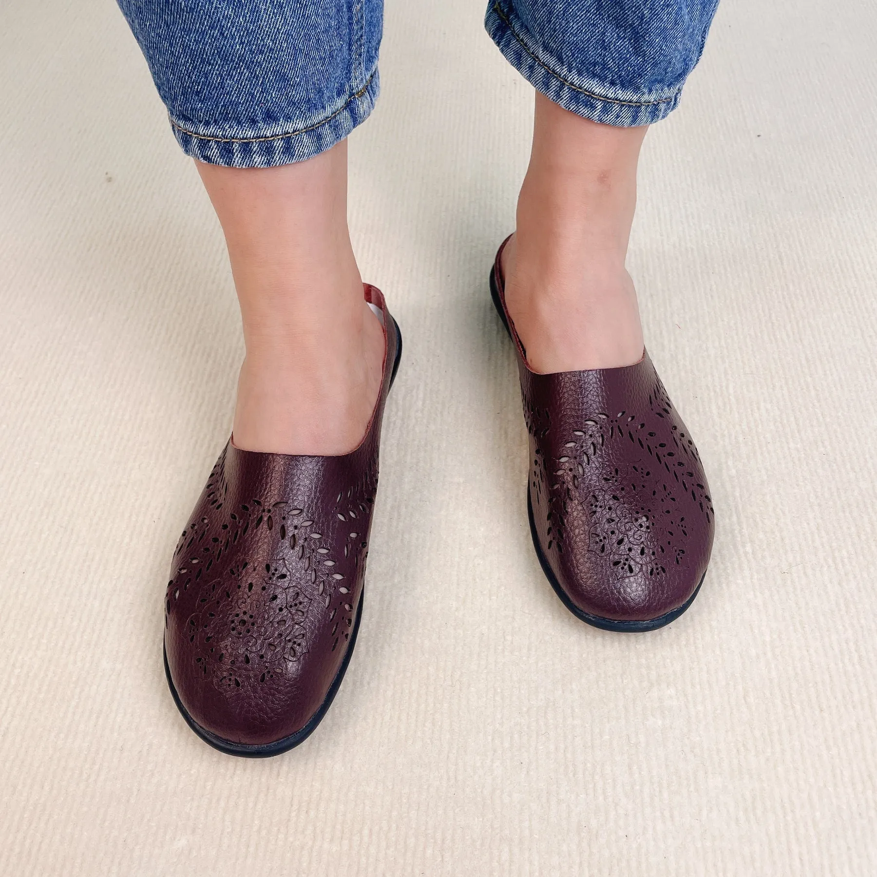 Casual All-Match Hollow Slippers Sandals Resort Punta Cana