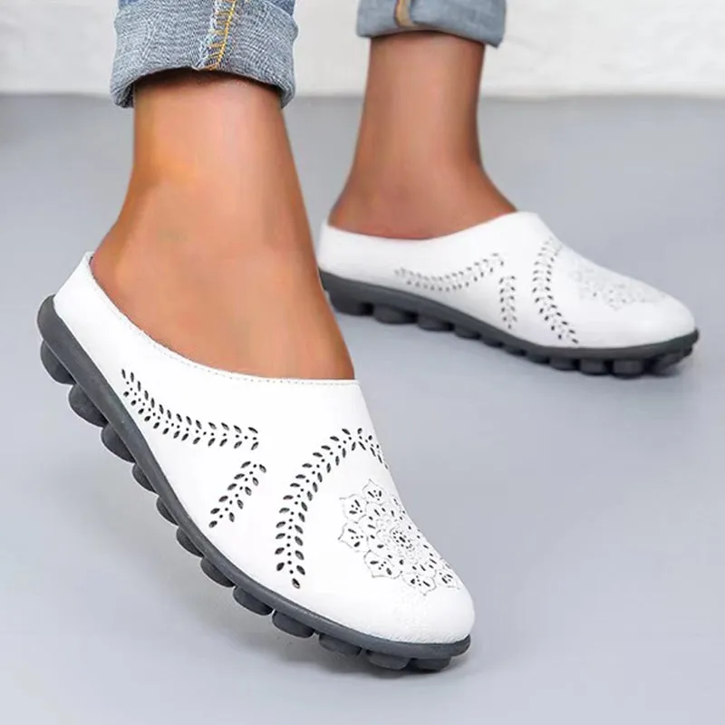 Casual All-Match Hollow Slippers Bootie Sandals