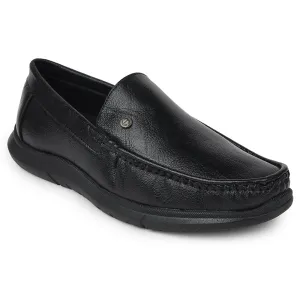 Healers Black Formal Loafers For Mens VSL-3 By Liberty Loafers Versace