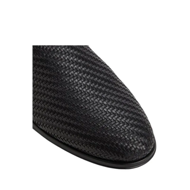 Kendrick Slip-on Espadrille Flats RIMINI LOAFERS - BLACK