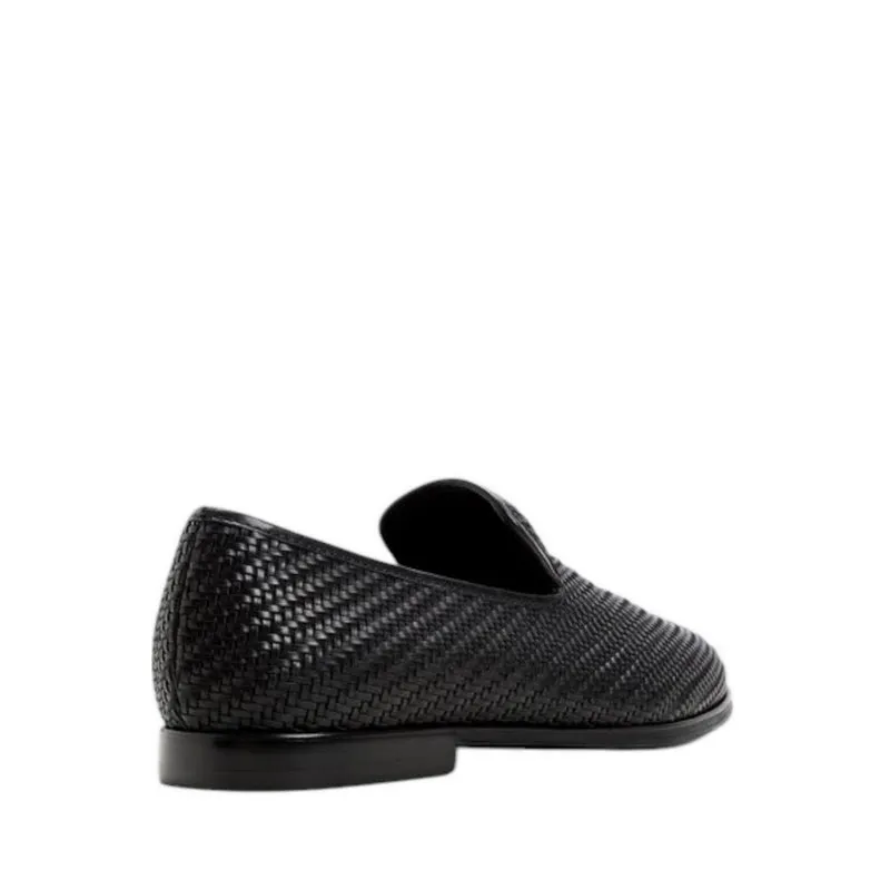 RIMINI LOAFERS - BLACK Western Slip On Shoes
