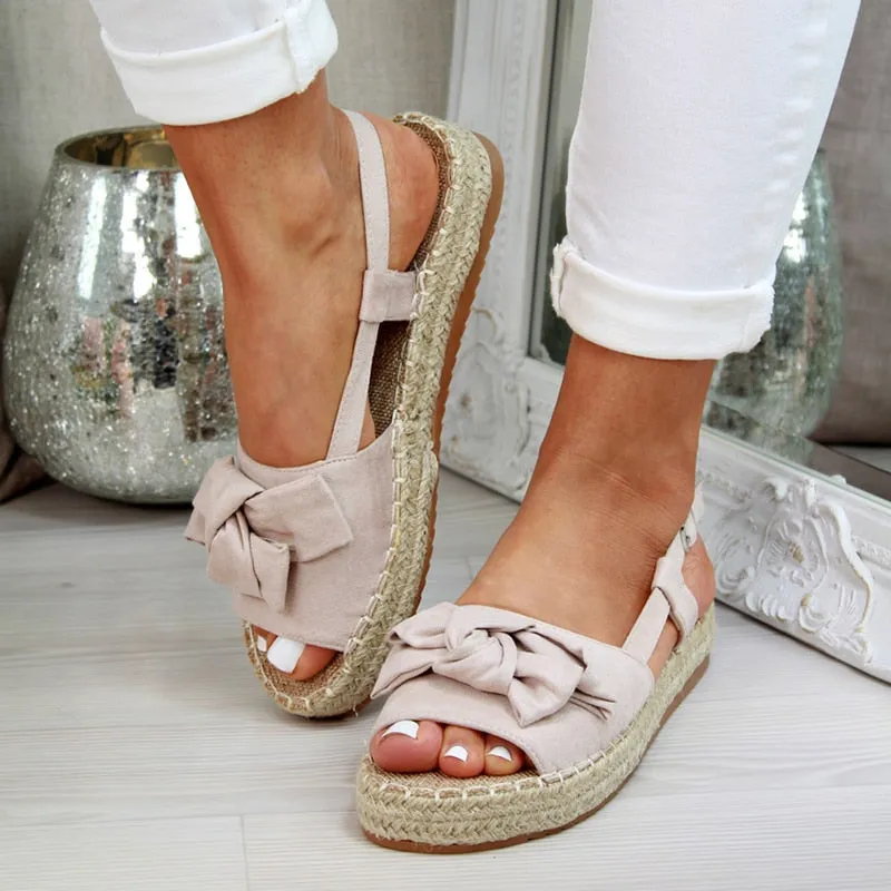 Hemp Women Sandals Double G Sandals