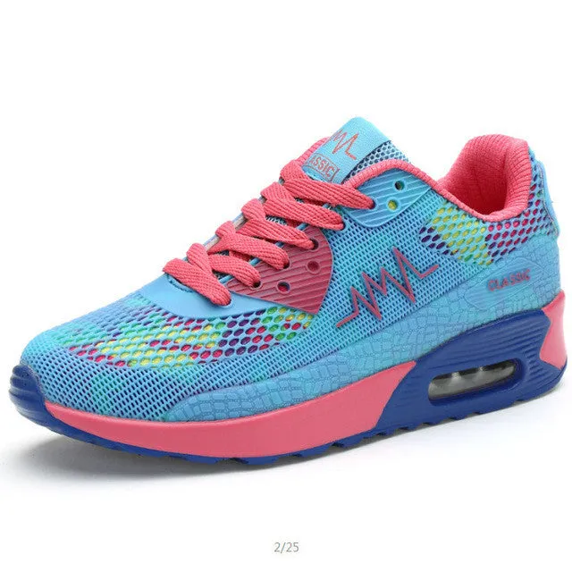 Hot Sale Women Shoes Female Casual Footwear Casual Shoes Top Quality Air Cushion Comfort Shoes Light Soft Platform Woman Shoes 90s Casual Shoes