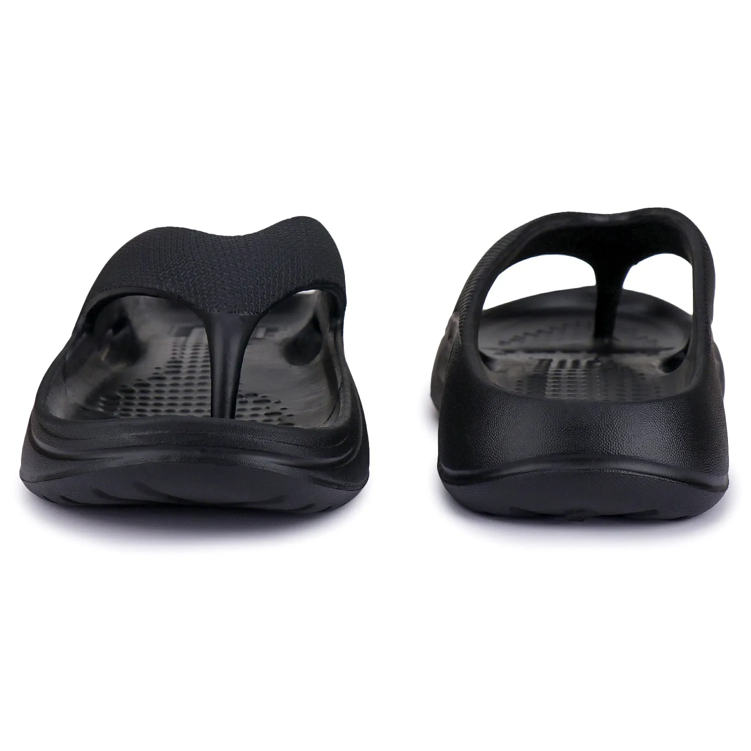 Bersache Extra Soft Classic Casual with  Regular wear with Ultra Soft & Flexibility Technology Clogs for Men's & Boy's 6061-Black Diabetic Slippers