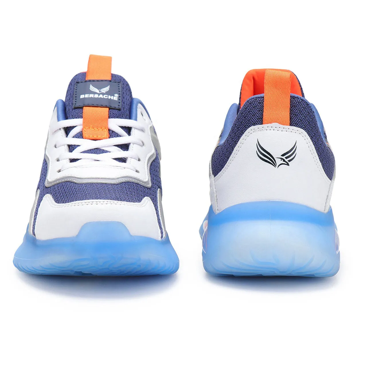 Bersache Lightweight Sports Running Shoes For Men Blue-9052 Ninja Turtle Slippers