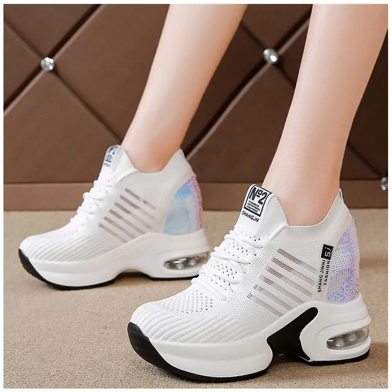 Speedcat Sneakers Women's White Lace-Up Fashion Sport Shoes