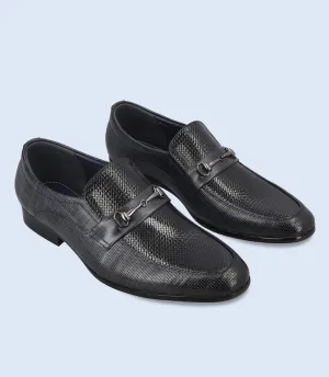 BM6754-BLUE-Men Slip on Slip-on Logo Sneakers